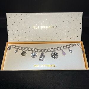 True Sentiments Charm Bracelet New in Box.